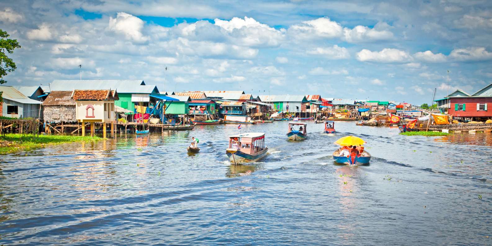 Tonle Sap Floating Market